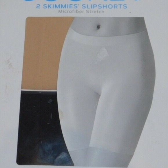 Jockey 2 Skimmies slipshorts microfiber stretch 55 - Picture 2 of 6